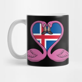 Flamingo Iceland Mug